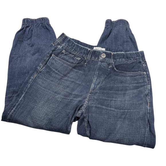 Rag & Bone Miramar Trompe L'oeil Elastic Waist High-Rise Joggers Jeans - Picture 4 of 12